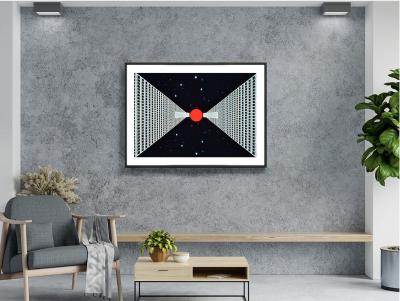 Mitchell Funk Futuristic Vision Sci Fi Outer Space Cosmos Celestial Abstraction