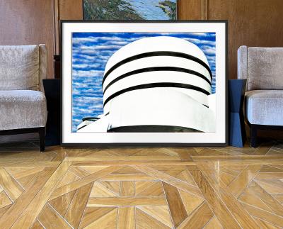 Mitchell Funk Guggenheim Museum Design Inspires Cloud Formation in New York City