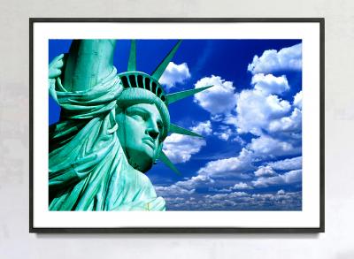 Mitchell Funk Inspiring Heroic Statue of Liberty Patriotic