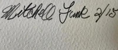 Mitchell Funk Joyful Birds on Roof of a Pink Summer Beach House East Hampton Abstract Photo