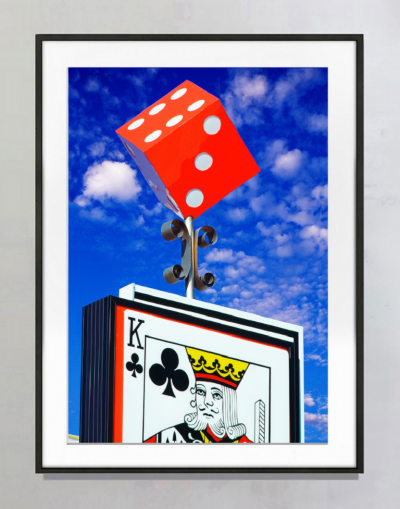 Mitchell Funk Las Vegas Gambling Dice Primary Colors 1976