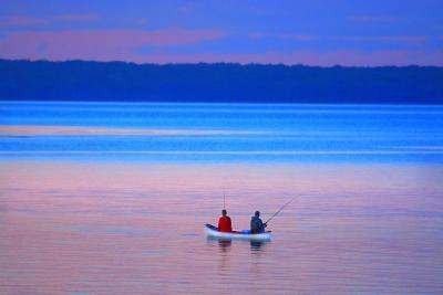 Mitchell Funk Louse Point East Hampton Perfect Moment Fishing Perfect Harmony