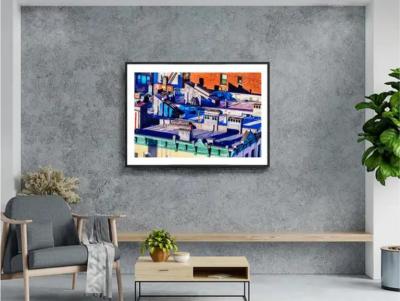 Mitchell Funk Manhattan Rooftop Abstraction Urban Landscape Color Photography