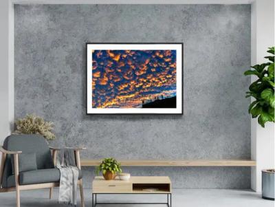 Mitchell Funk Mystical Transcendent Orange Sunset Big Sky