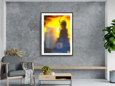 Mitchell Funk New York City Skyscraper Super Tall in Angelic Light