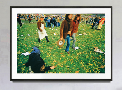 Mitchell Funk Protest Rally in Central Park Anti War 1970