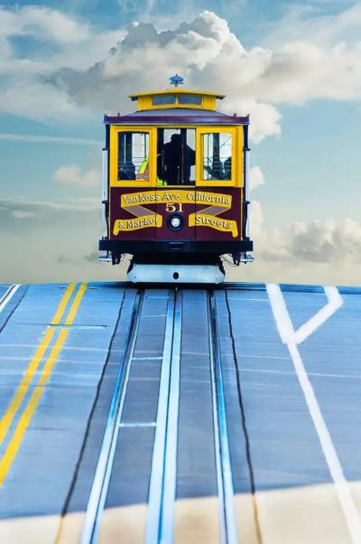 Mitchell Funk San Francisco Cable Car 