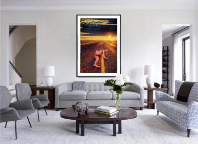 Mitchell Funk Sexy Male Nude on Endless Road in New Mexico in a Quest for Meaning