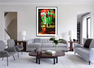 Mitchell Funk Strip Club Neon Sign on Skid Row San Francisco