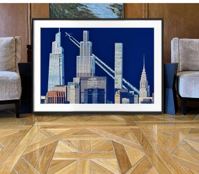 Mitchell Funk The New New York Skyline Chrysler Building