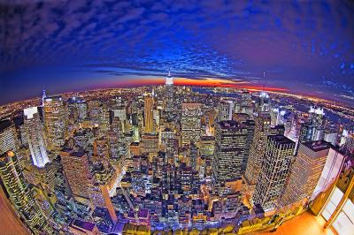 Mitchell Funk Wherever You Look You See The Chrysler Building 30 Rock Twilight 