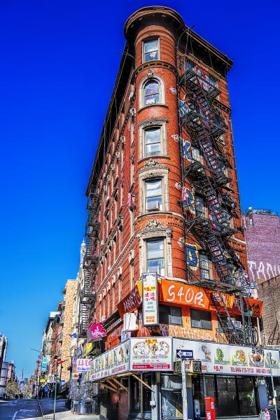 Mitchell Funk Wherever You Look You See The Chrysler Building Eldridge Street