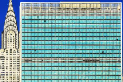 Mitchell Funk Wherever You Look You See The Chrysler Building United Nations 2