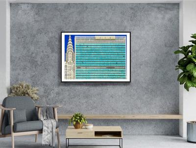 Mitchell Funk Wherever You Look You See The Chrysler Building United Nations 2