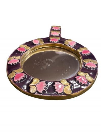 Mithe Espelt 1960s Decorative wall mirror by Mith Espelte