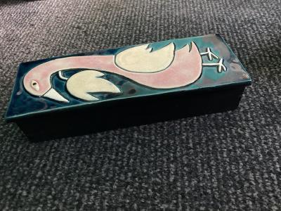 Mithe Espelt 1960s ceramic boxe realised by Mith Espelt