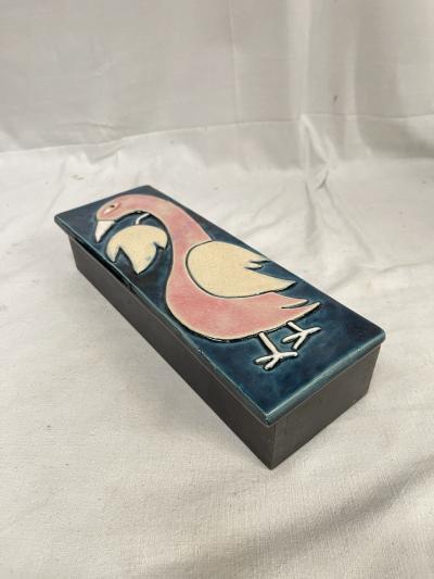 Mithe Espelt 1970s Decorative ceramic box by Mith Espelt