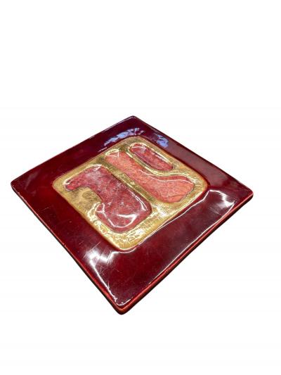 Mithe Espelt 1970s Decorative ceramic box by Mith Espelt