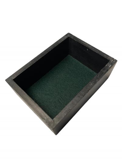 Mithe Espelt 1970s Studio pottery ceramic box by Mith Espelt