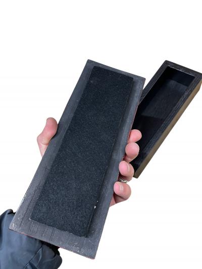 Mithe Espelt 1970s Studio pottery ceramic box by Mith Espelt