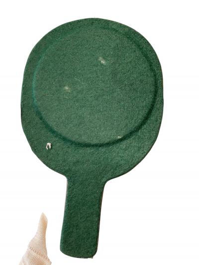 Mithe Espelt 1970s Studio pottery ceramic wall mirror by Mith Espelt