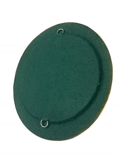 Mithe Espelt 1970s Studio pottery ceramic wall mirror by Mithe Espelt