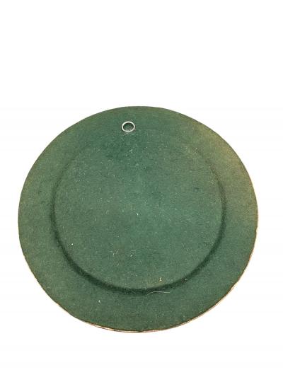 Mithe Espelt 1970s Studio pottery ceramic wall mirror by Mithe Espelt
