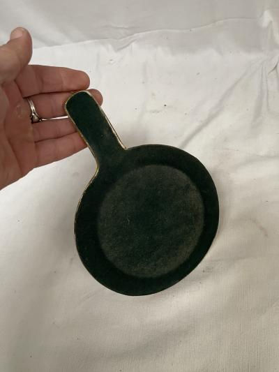 Mithe Espelt 1970s ceramic wall mirror by Mith Espelt