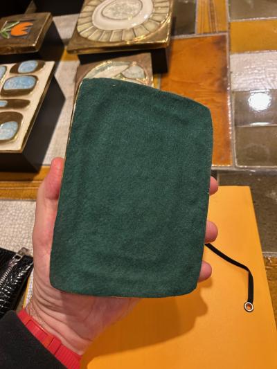 Mithe Espelt Ceramic Vide Poche Ashtray by Mith Espelt France 1960s