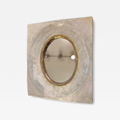 Mithe Espelt Ceramic mirror Ameli by Mith Espelt France 1960s