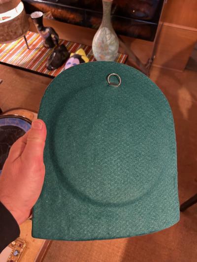 Mithe Espelt Ceramic mirror Arche by Mith Espelt France 1960s