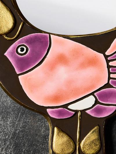 Mithe Espelt Hand Held Sparrow Mirror by Mith Espelt