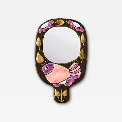 Mithe Espelt Hand Held Sparrow Mirror by Mith Espelt