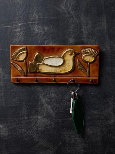 Mithe Espelt Mithe Espelt Ceramic Wall Mounted Keys Holder