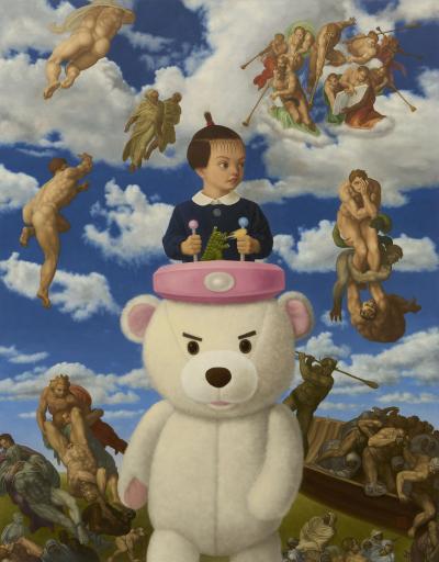 Mitsuru Watanabe Naoko Going Through Michelangelos Last Judgement