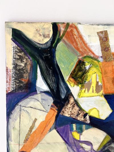 Mixed Media on Convas by Susan E Wolfe