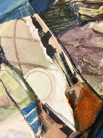 Mixed Media on Convas by Susan E Wolfe