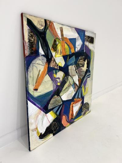 Mixed Media on Convas by Susan E Wolfe