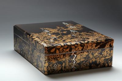 Miyazaki Heiando Set of Writing Box and Document Box 1920s