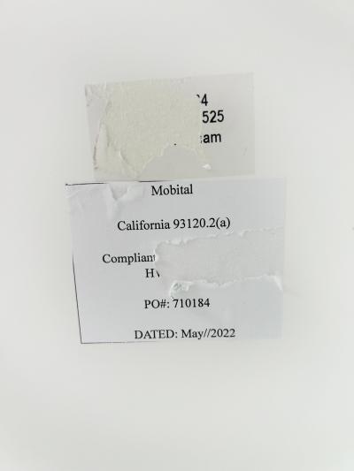 Mobital Maldives Dining Table Solid Composit Surface Top Concrete Polymer Base