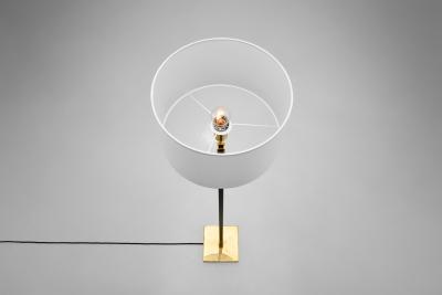 Model 2822 Floor Lamp with Geometric Elements by KLK Sweden Mid 20th Century