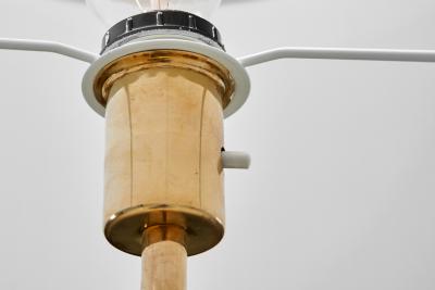 Model 2822 Floor Lamp with Geometric Elements by KLK Sweden Mid 20th Century