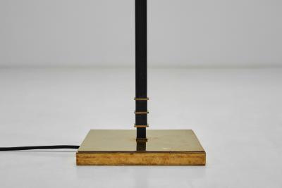 Model 2822 Floor Lamp with Geometric Elements by KLK Sweden Mid 20th Century