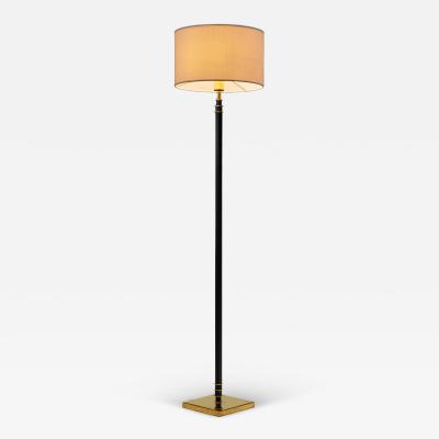 Model 2822 Floor Lamp with Geometric Elements by KLK Sweden Mid 20th Century