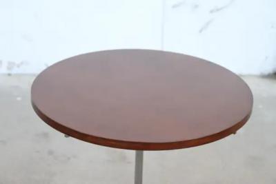 Model 3514 Side Table in Teak 19 Diameter S B