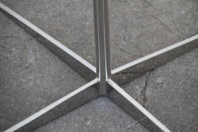 Model 3514 Side Table in Teak 19 Diameter S B