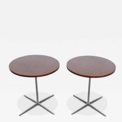 Model 3514 Side Table in Teak 19 Diameter S B