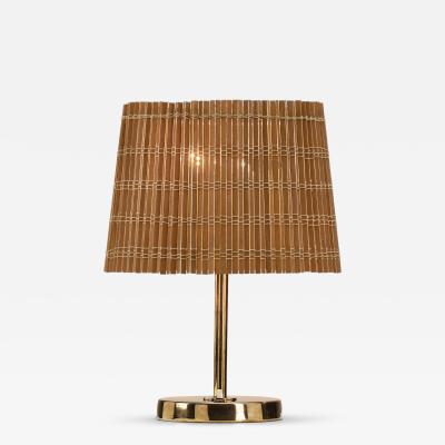 Model 4010 Brass Table Lamp for PSO Finland Mid 20th Century