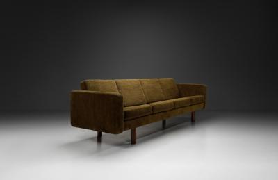 Model GE 300 Four Seater Sofa by Hans J Wegner for Getama Denmark ca 1960s