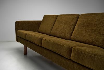 Model GE 300 Four Seater Sofa by Hans J Wegner for Getama Denmark ca 1960s